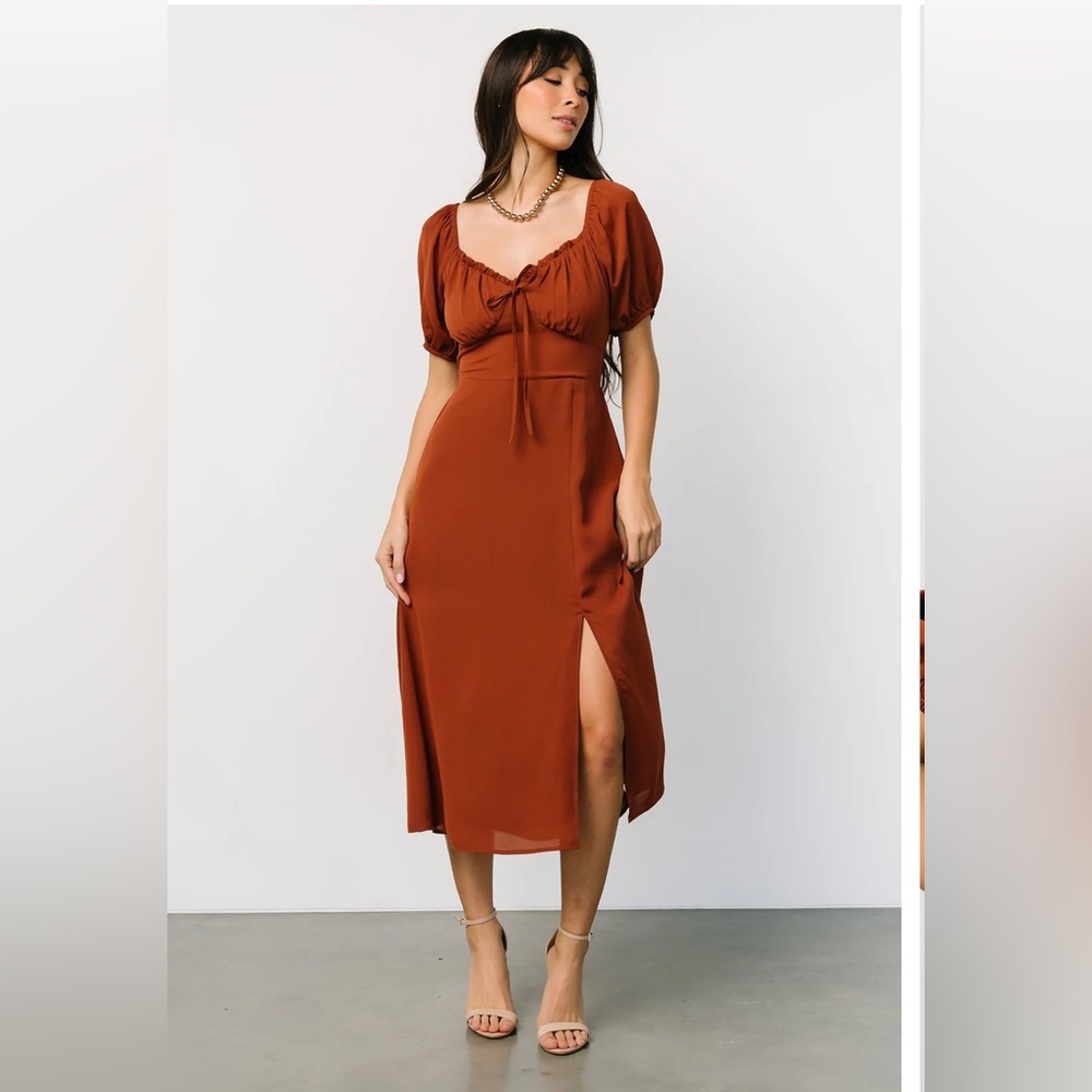 NEW Baltic Born Dark Spice Midi Dress